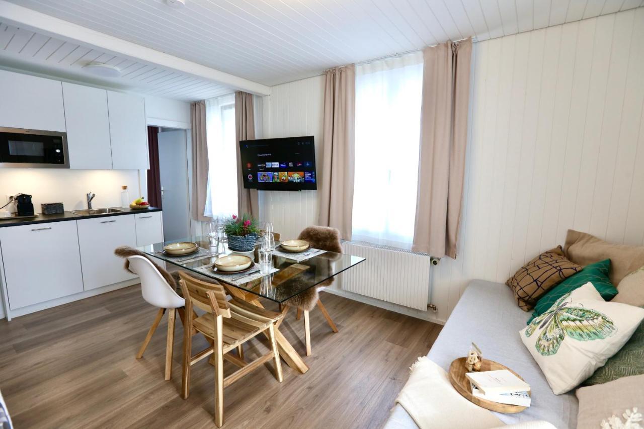 Alp Apartments Centre Location With Traditional Design And Self Check-In 英格堡 外观 照片